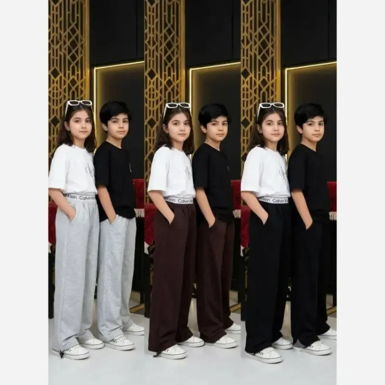 شلوار جاگر اسپرت بچگانه جنس دورس گلکسی